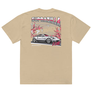 Oversized faded t-shirt 350Z Cherry Blossoms